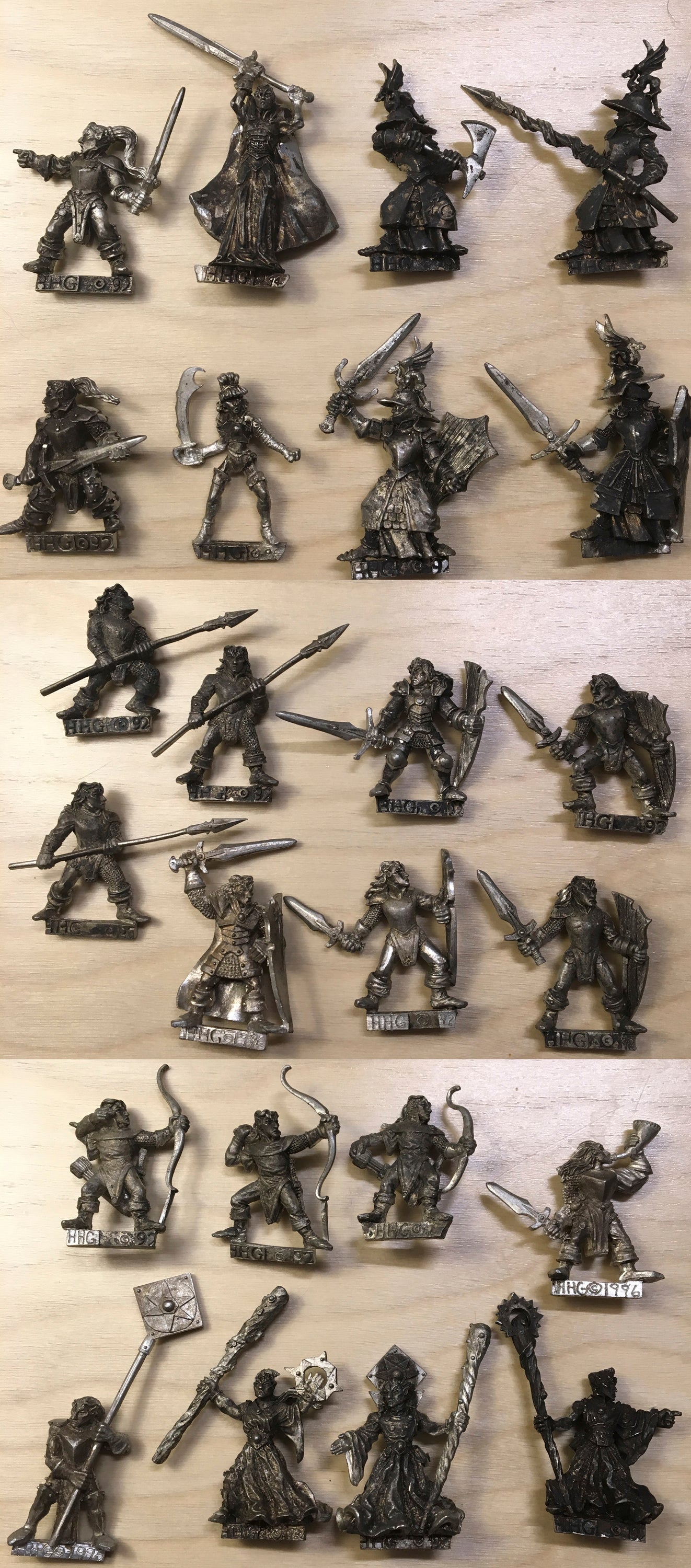 Heartbreaker Fantasy Armies - Chaz Elliot 24 Elf Army (resin)