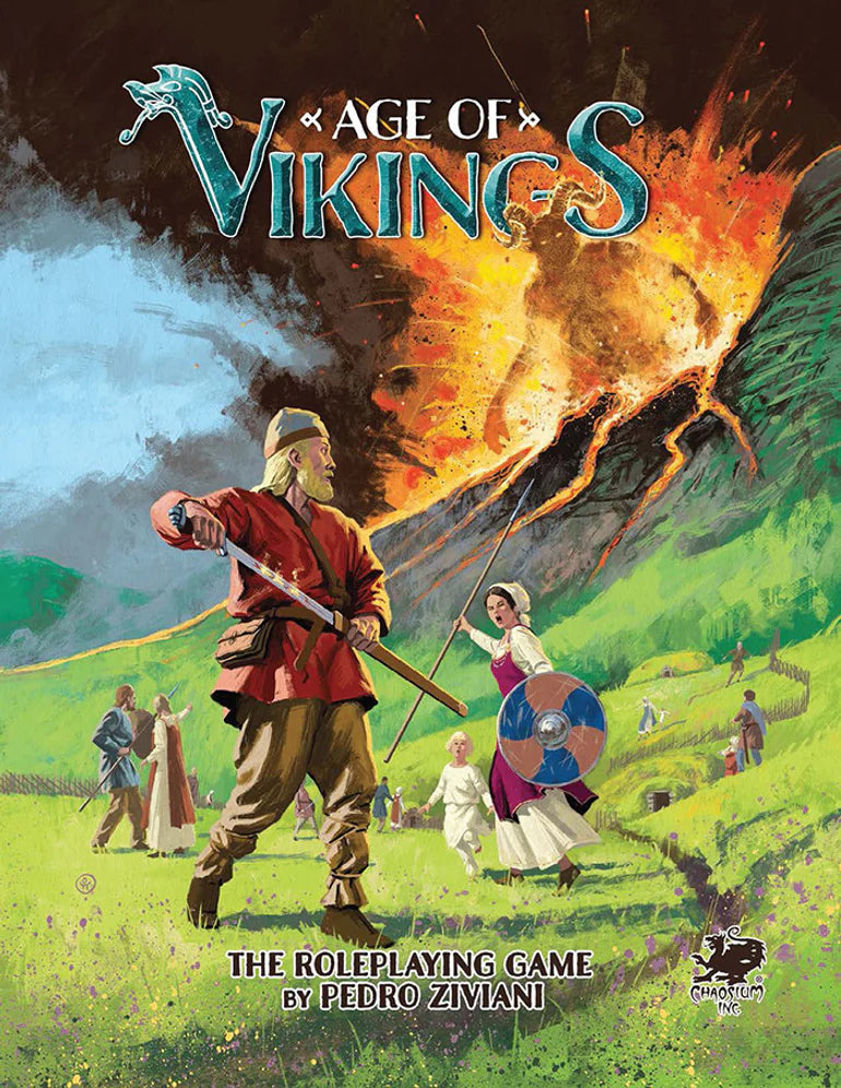 Age of Vikings: Core Rulebook (Hardcover)