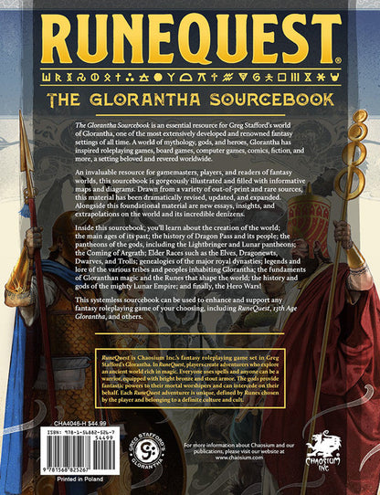 RuneQuest RPG: The Glorantha Sourcebook - Second Edition