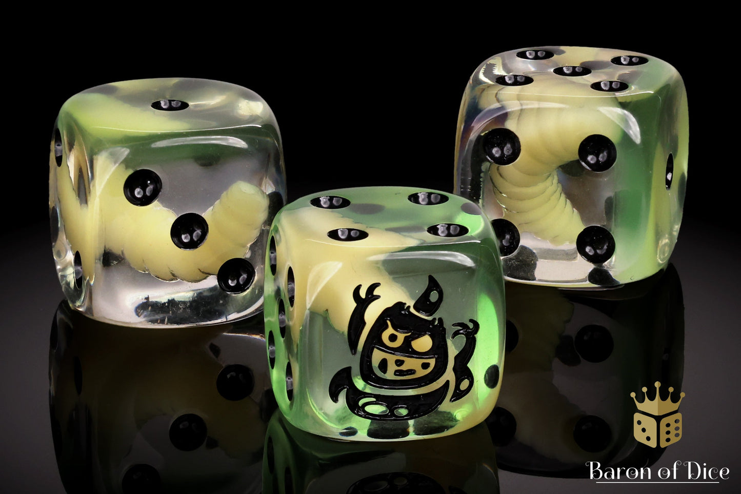 Snotling Maggot Dice