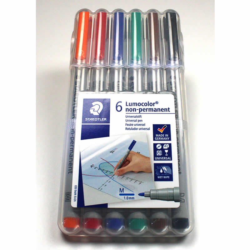 CHX03156 Water Soluble Mat Markers 6-Pack Chessex