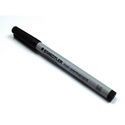 CHX03159 Black Medium Round Tip Washable Marker Chessex