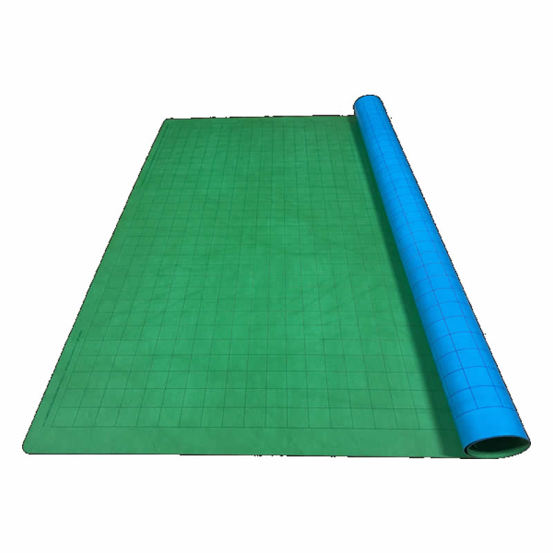 Reversible Megamat Blue/Green 1in Squares 34.5x48 - Chessex CHX97465