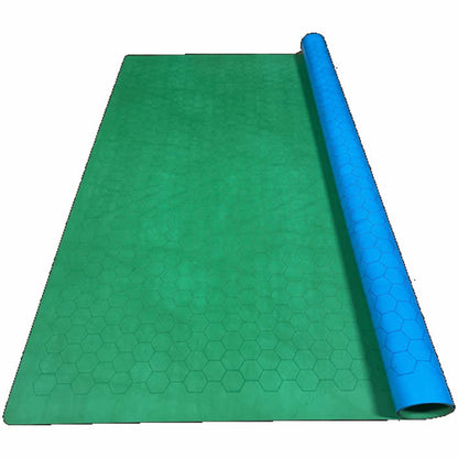 Reversible Megamat Blue/Green 1in Hexes 34.5x48 - Chessex CHX97665