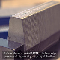 Coffin Memento Mori Memento Vivere in .999 Fine Silver