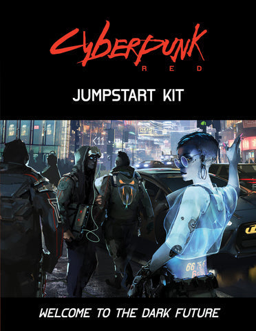 Cyberpunk Red: Jumpstart Kit - Intro to Cyberpunk RED Tabletop RPG