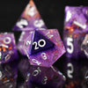 Crown of Madness Sharp-Edged Resin Dice Set