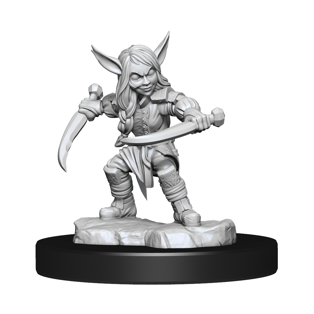 Critical Role: Goblin Sorceror and Rogue Female