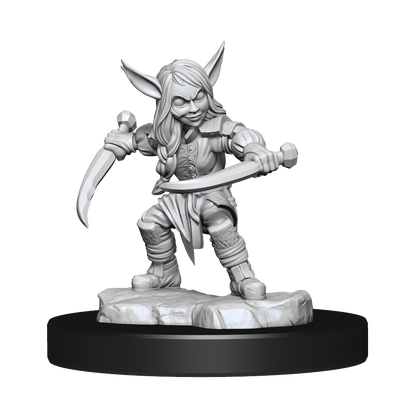 Critical Role: Goblin Sorceror and Rogue Female