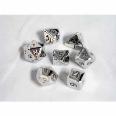 CYC02035 Chrome 12mm Dwarven Stones (7) Crystal Caste
