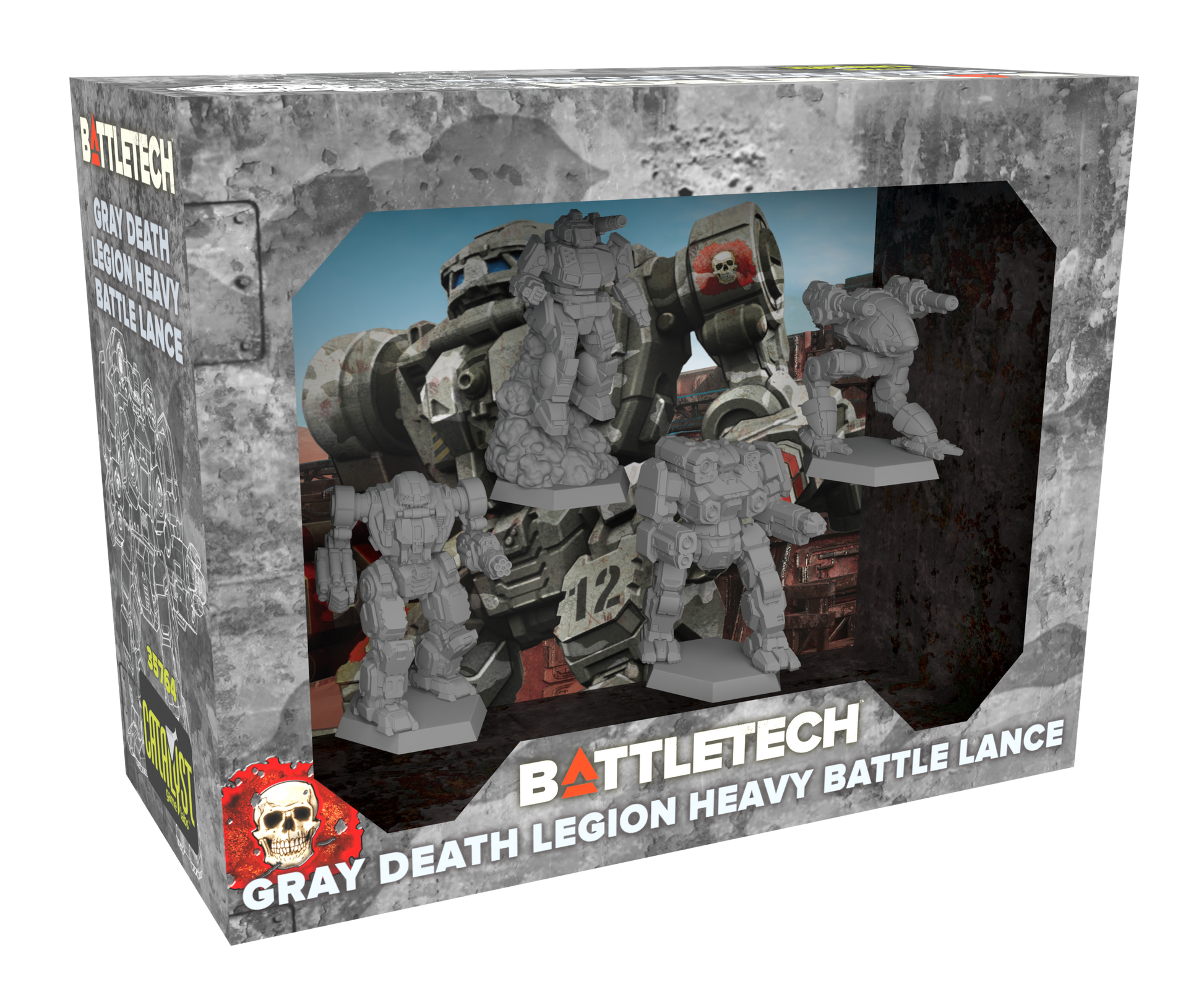BattleTech: ForcePack - Gray Death Legion Heavy Battle Lance