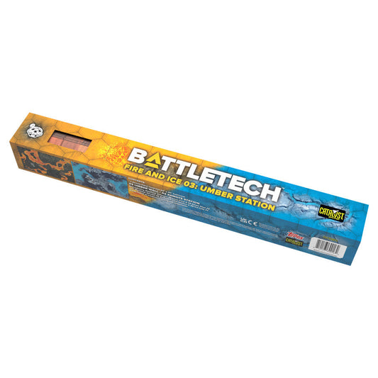Umber Station – Fire and Ice 03 BattleMat for BattleTech