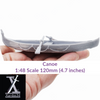 Canoe - 1:48 scale dollhouse and diorama boat art craft supplies by Xardas3D (1 figure)