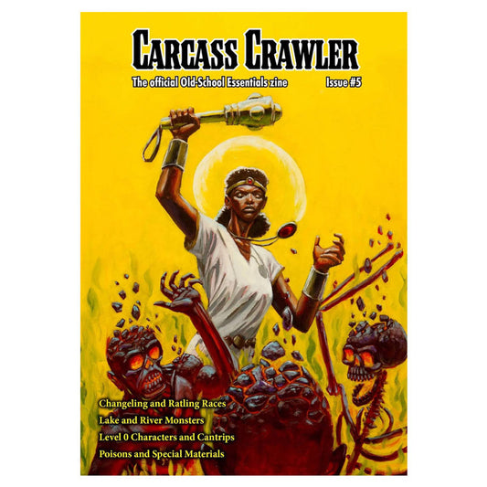 Carcass Crawler #5 - Official Old-School Essentials Zine