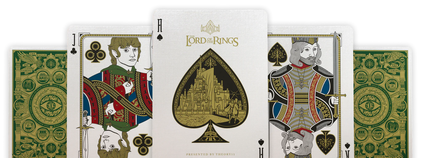 Lord Of The Rings Playing Cards by theory11