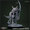 Carracali Shadow Weaver - Catfolk Warlock Miniature