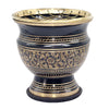 Black & Gold Carved Brass Burner