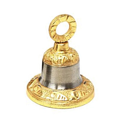 Carved Metal Bell 2"