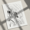 Christ Church Cathedral Dublin Stone Arches Art Print