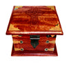 Celtic Cross Wooden Chest