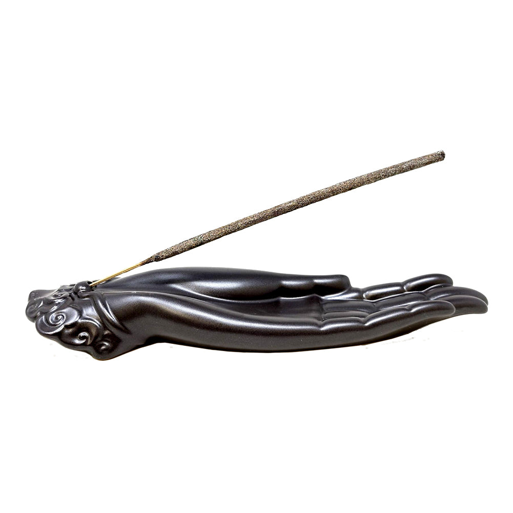 Ceramic Buddha Hand Incense Burner