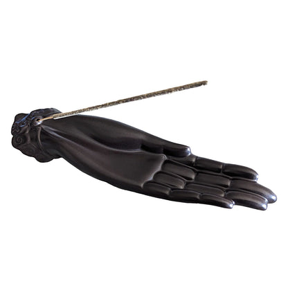 Ceramic Buddha Hand Incense Burner