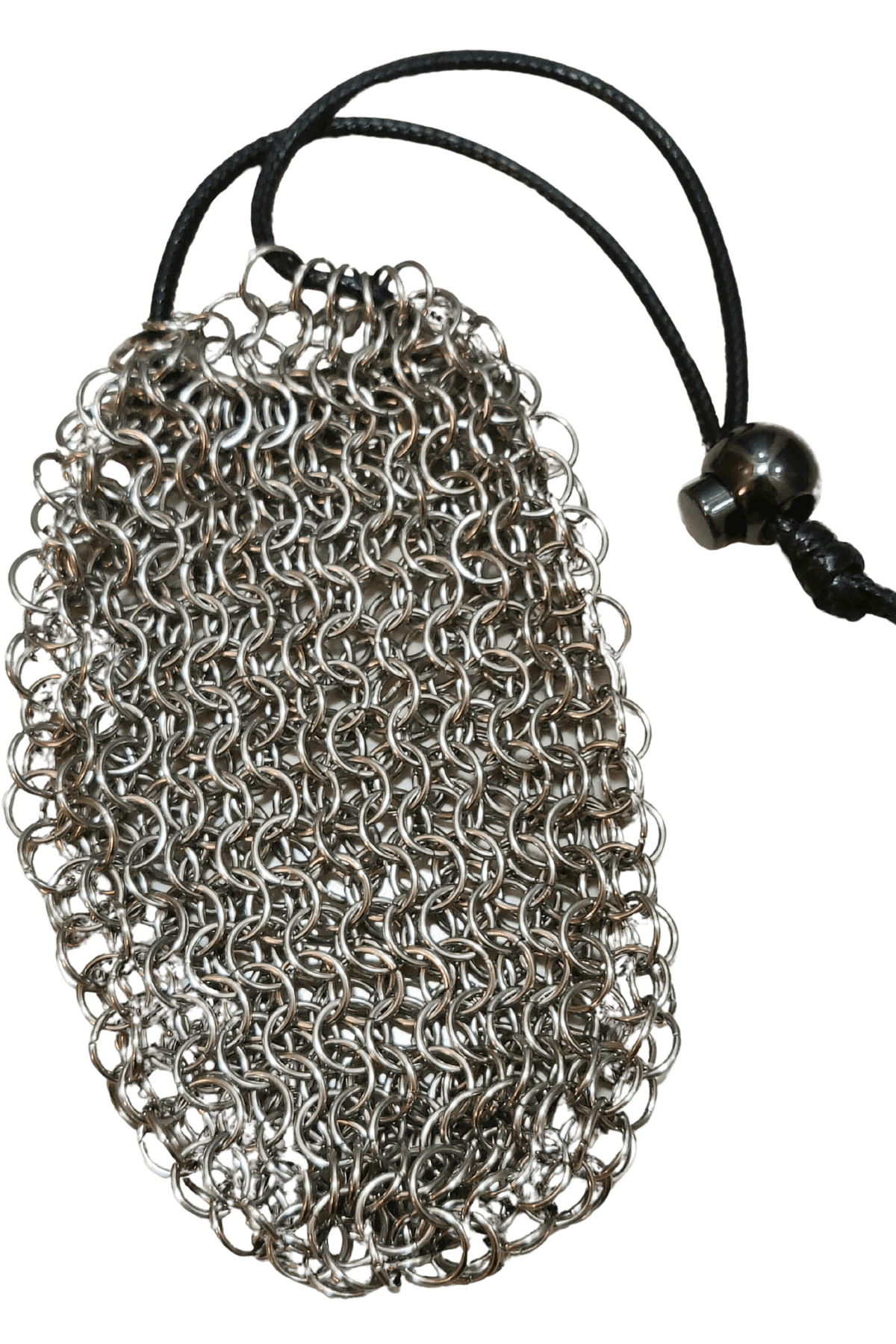 Chainmail DND Dice Bag – Handmade Metal Medieval Dice Pouch for D&D RPG