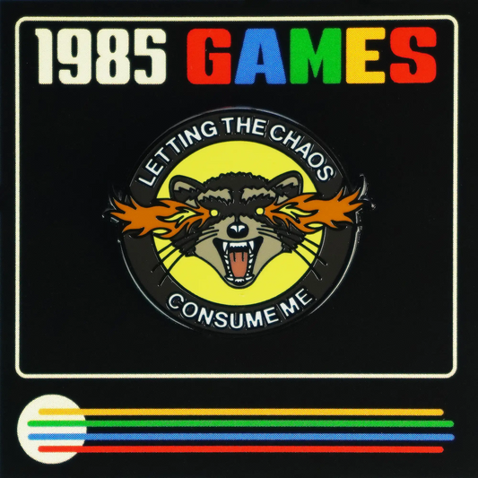 Chaos Enamel Pin | TTRPG & Gamer Lapel Pin by 1985 Games