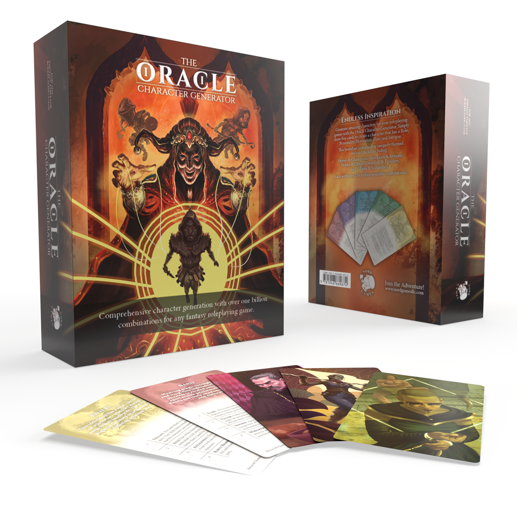 The Oracle Character Generator Box Set – Open Gaming Store