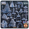 3D Printed Cast n Play Christmas Village Terrain Set 28mm 32mm D&D