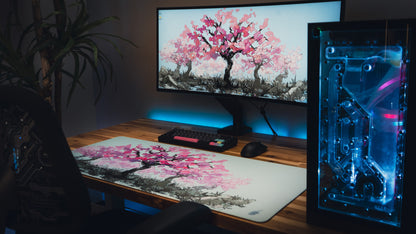 "Sacred Tree" — Cherry Blossom Deskmat