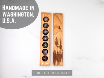 Dragon Moon | Engraved Council of 7 Dice Vault