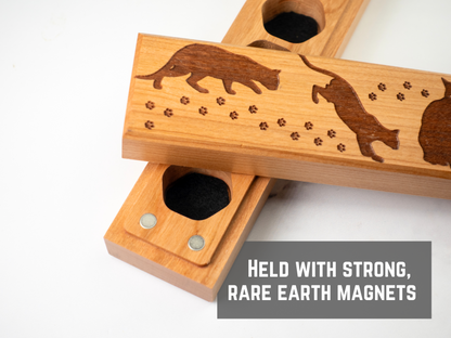 Cats | Engraved Council of 7 Dice Vault
