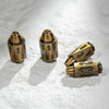 Cool dnd dice: unique metal bullet-shaped polyhedron RPG dice set