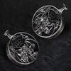 Unique Metal DND Spinning Dice Pocket Watch
