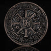 Unique Dice Spinner: 7-in-1 Metal 3D Relief Dragon DND Roulette Dice Spinner