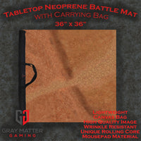 Cracked Earth - Neoprene Battle Mat