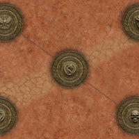 Spearhead - Cracked Earth & Deep Forest - Neoprene Battle Mat - Warhammer Spearhead AoS Age of Sigmar