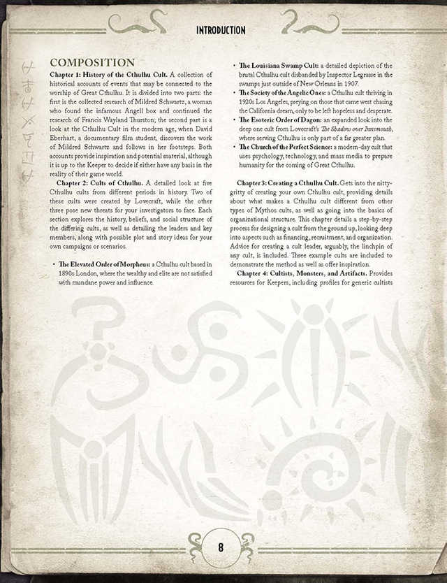 Call of Cthulhu: Cults of Cthulhu