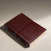 Rustic Dark Brown 5x7 Leather Journal - Unlined & Tree-Free Paper