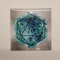 Entangle Nat 20 D20 Sticker