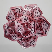 Raging Ikwiikwii Nat 20 D20 Sticker