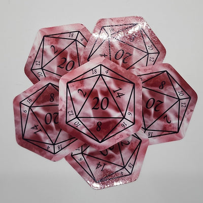 Raging Ikwiikwii Nat 20 D20 Sticker