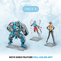 DC 2DZ Acrylic Standees: Pack 4