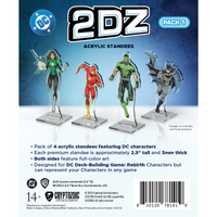 DC 2DZ Acrylic Standees: Pack 1