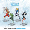 DC 2DZ Acrylic Standees: Pack 3
