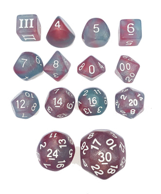 Specialty 14 Unusual DCC Dice Set - Polymorph