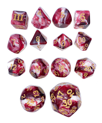 Specialty 14 Unusual DCC Dice Set - Vampiric Touch