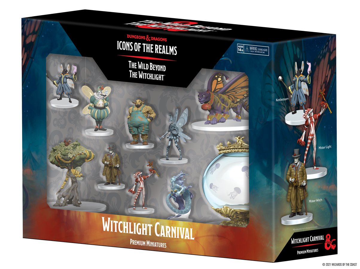 D&D: Icons of the Realms - The Wild Beyond the Witchlight - Witchlight Carnival Premium Set
