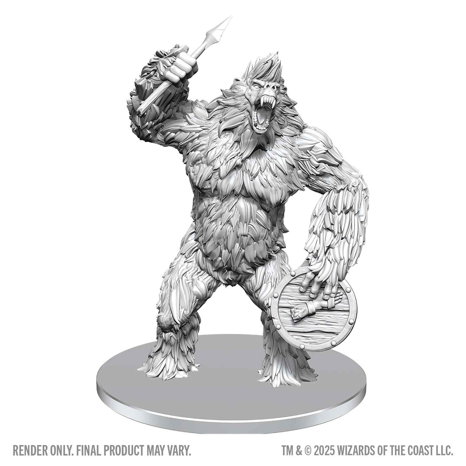 D&D: Nolzur's Marvelous Unpainted Miniatures - Classic Yeti